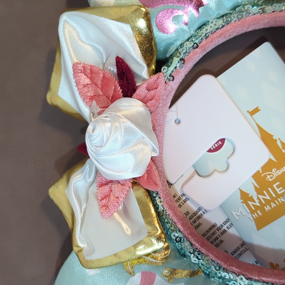 Disney Minnie Mouse Ears Headband King Arthurs Carousel 7/12 The Main Attraction - Picture 2 of 10